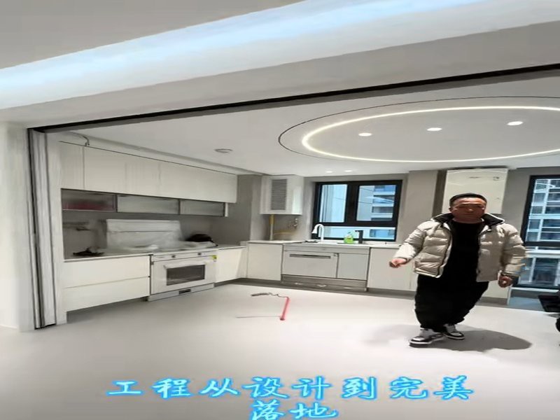 万达广场全包装修施工案例